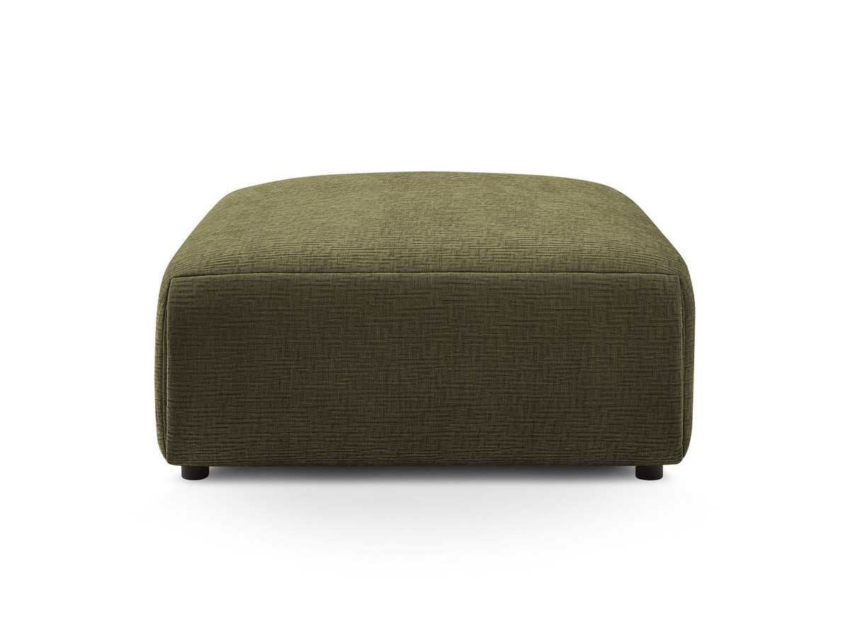 Pouf grand JEANNE texturé vert — vue 6
