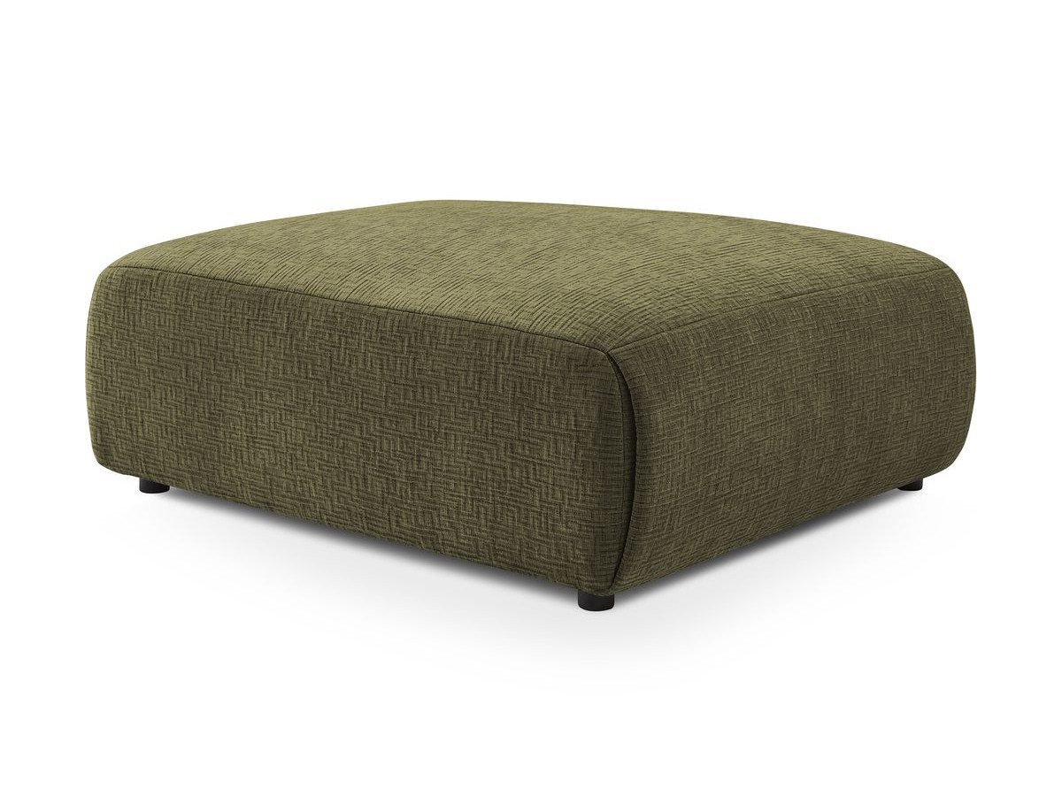 Pouf grand JEANNE tissu texturé