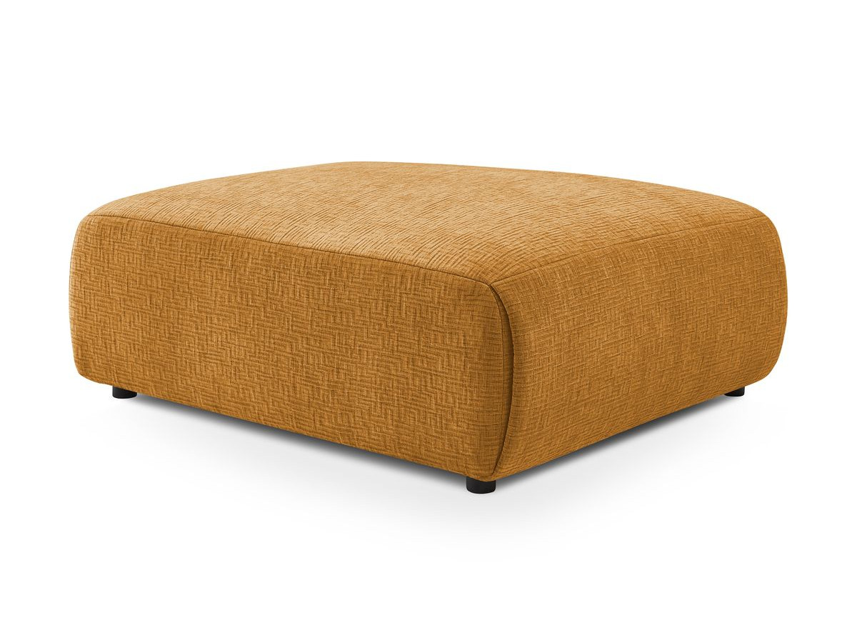 Pouf grand JEANNE tissu texturé