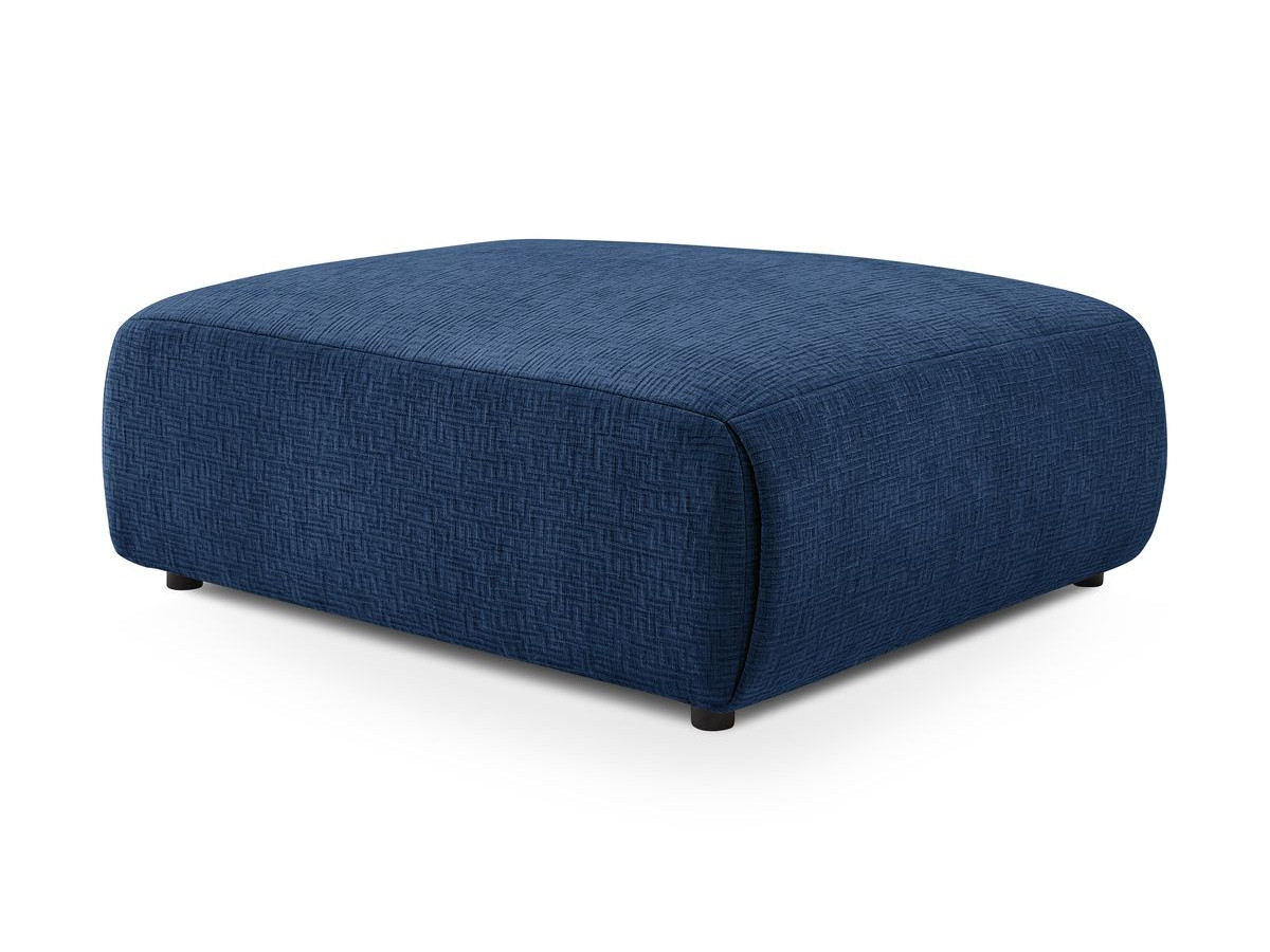 Pouf grand JEANNE tissu texturé