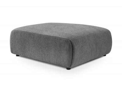 Pouf grand JEANNE tissu texturé