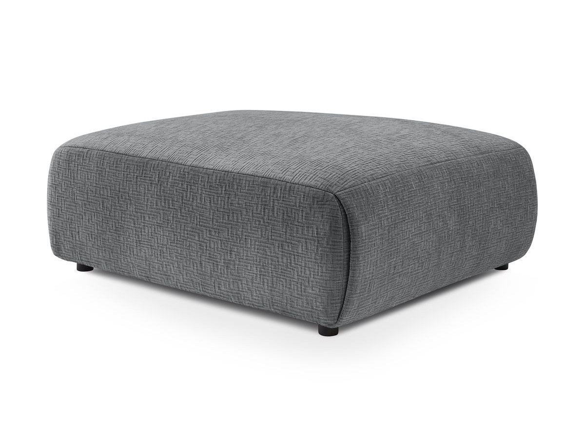 Pouf grand JEANNE tissu texturé
