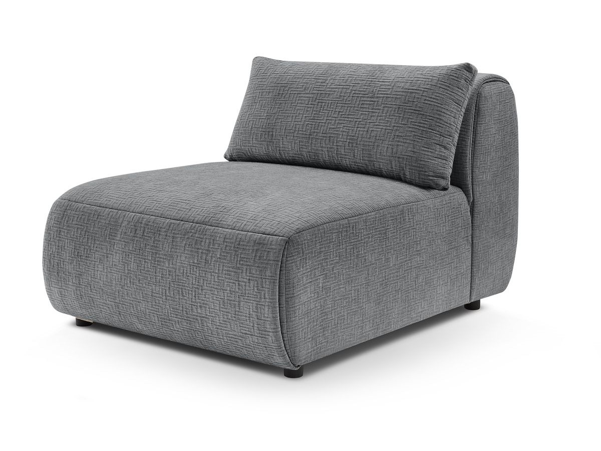 Pouf petit JEANNE tissu texturé