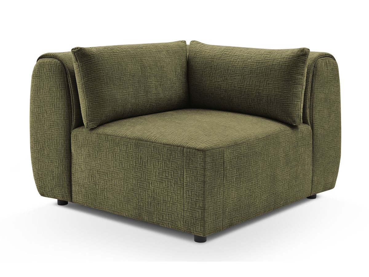Pouf petit JEANNE tissu texturé