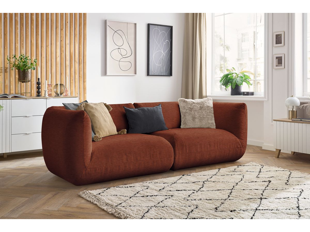 Sofa 4-osobowa nierozkładana LECOMTE