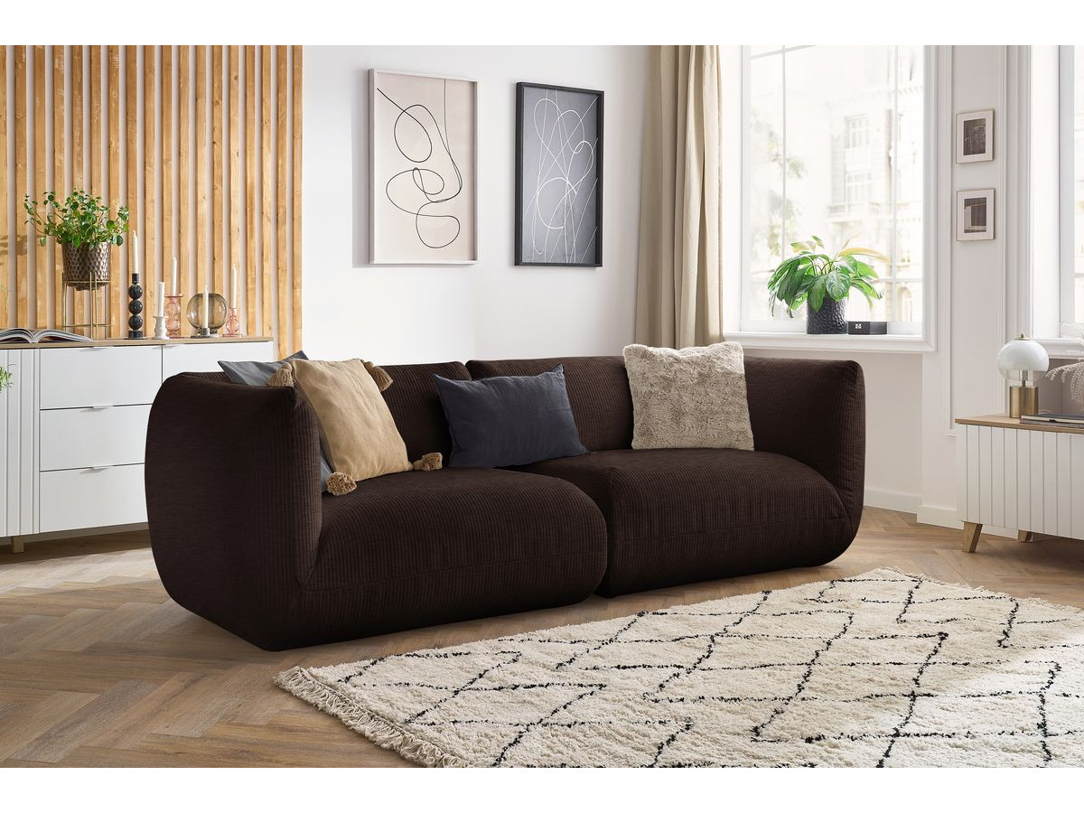 Sofa 4-osobowa nierozkładana LECOMTE