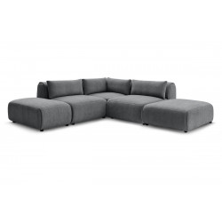Angle fixe + 2 chauffeuses + 1 angle + 2 poufs