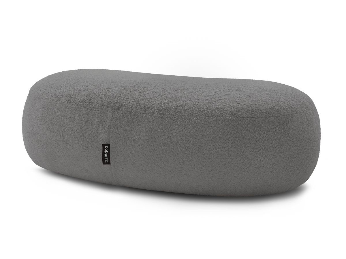 Pouf SAINT-GERMAIN tissu bouclette