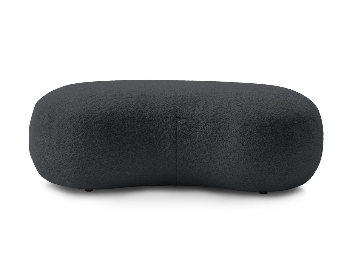 Pouf SAINT-GERMAIN tissu bouclette