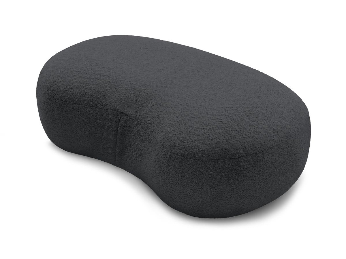 Pouf SAINT-GERMAIN tissu bouclette