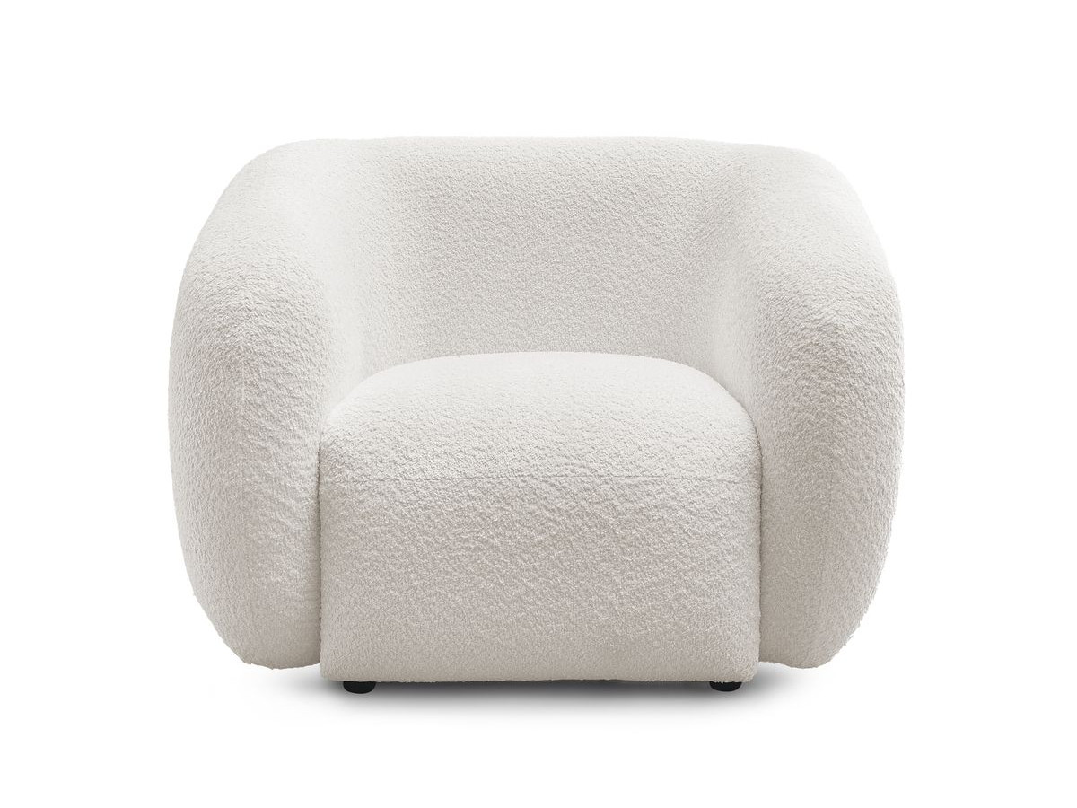Fauteuil CELINE tissu bouclette