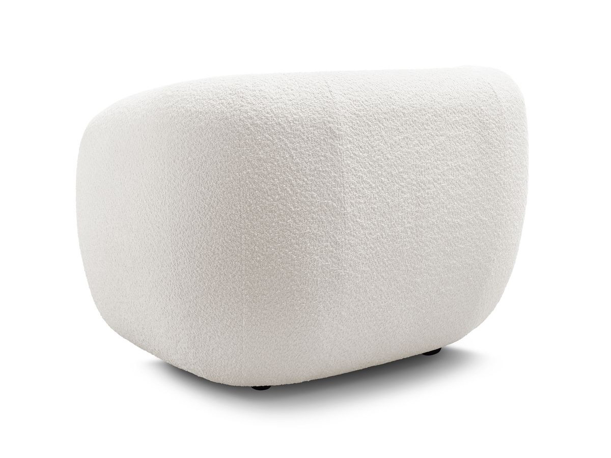 Fauteuil CELINE tissu bouclette