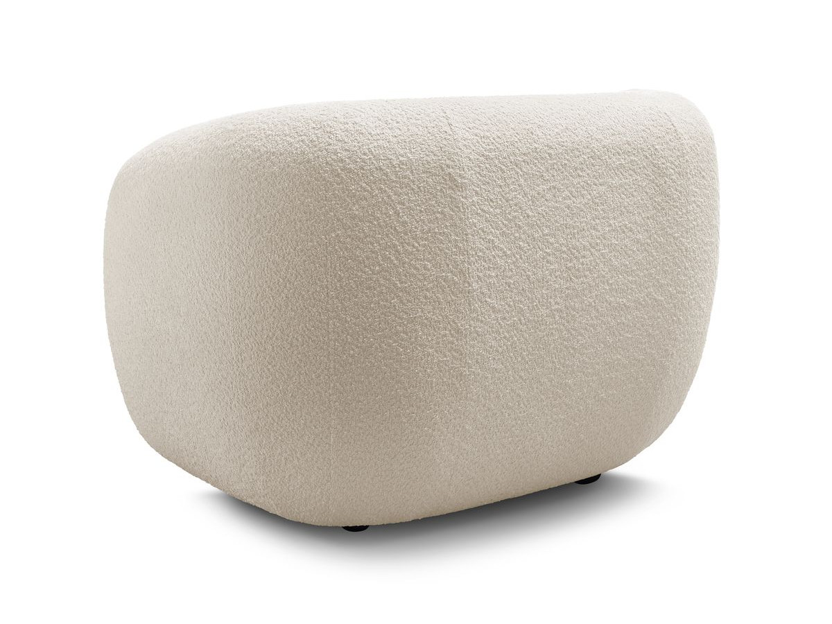 Fauteuil CELINE tissu bouclette
