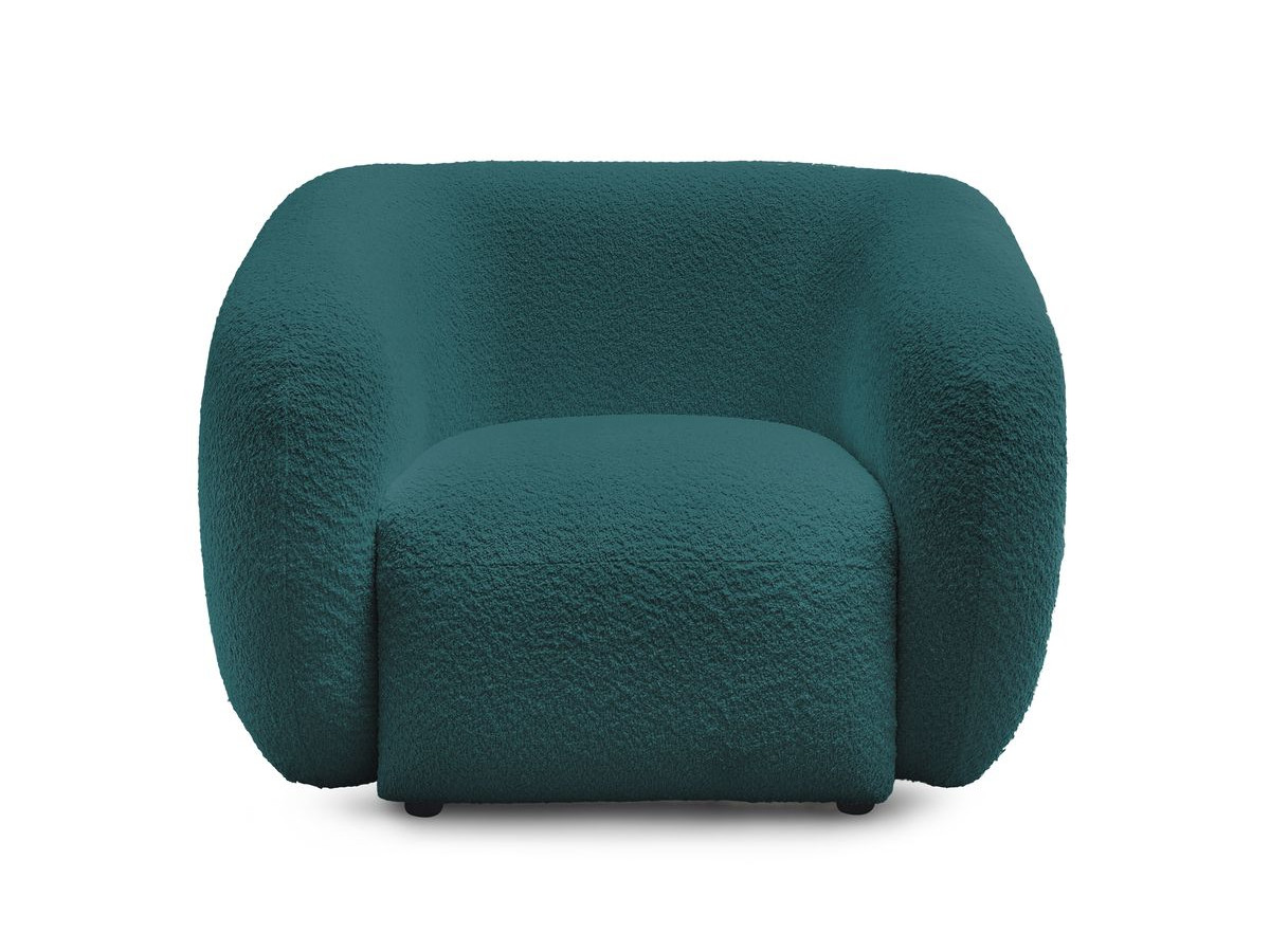 Fauteuil CELINE tissu bouclette