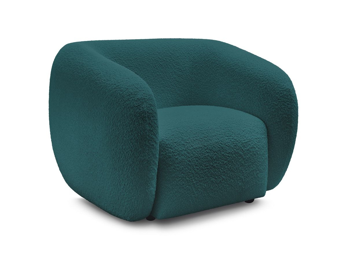 Fauteuil CELINE tissu bouclette