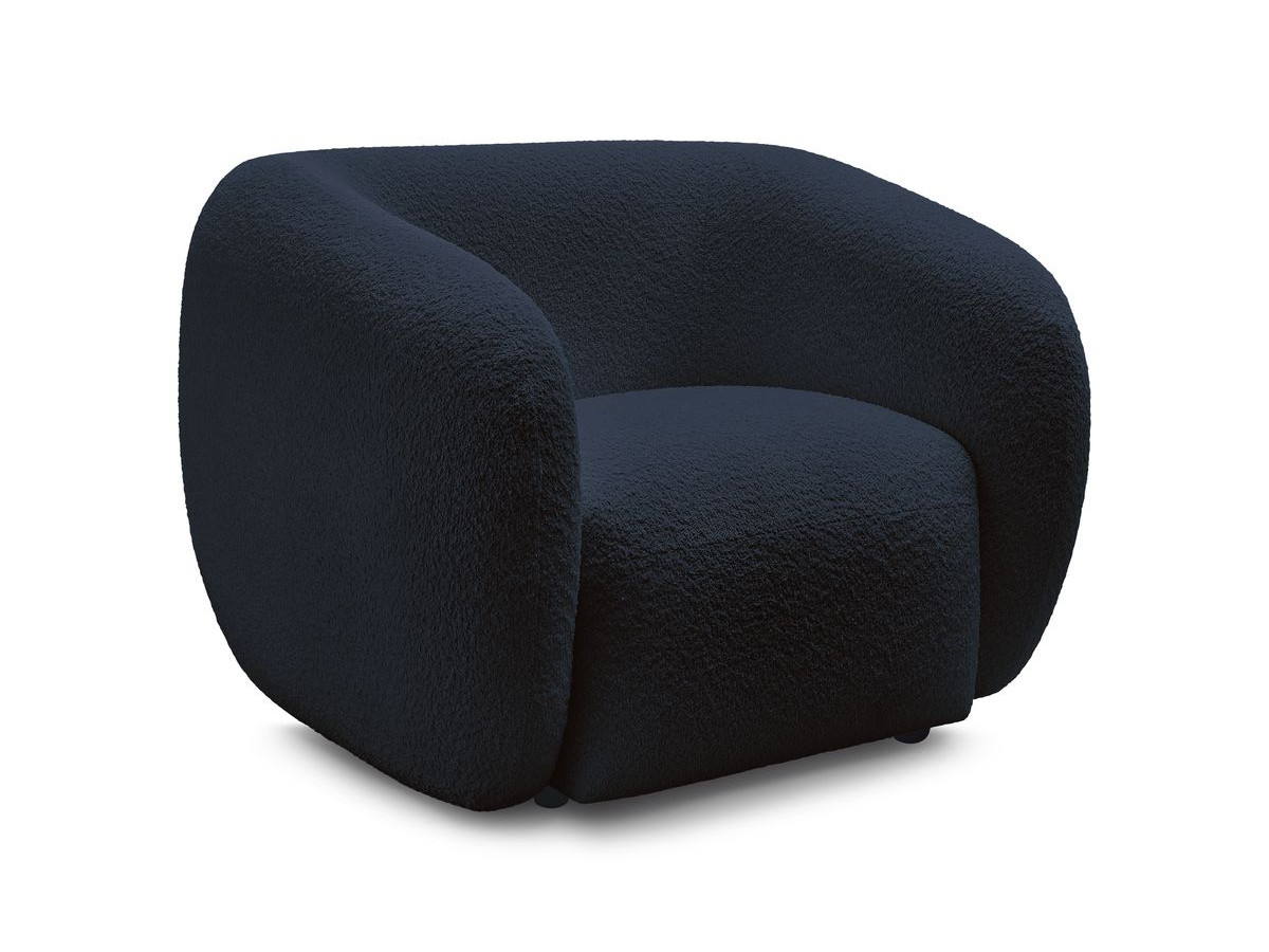 Fauteuil CELINE tissu bouclette