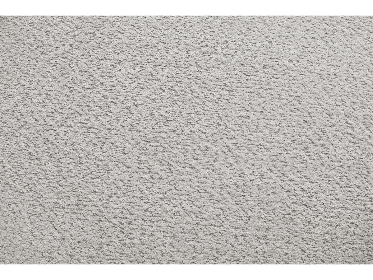 Canapé d'angle fixe EVEREST tissu chiné - Orange - Angle droit - 10 coussins