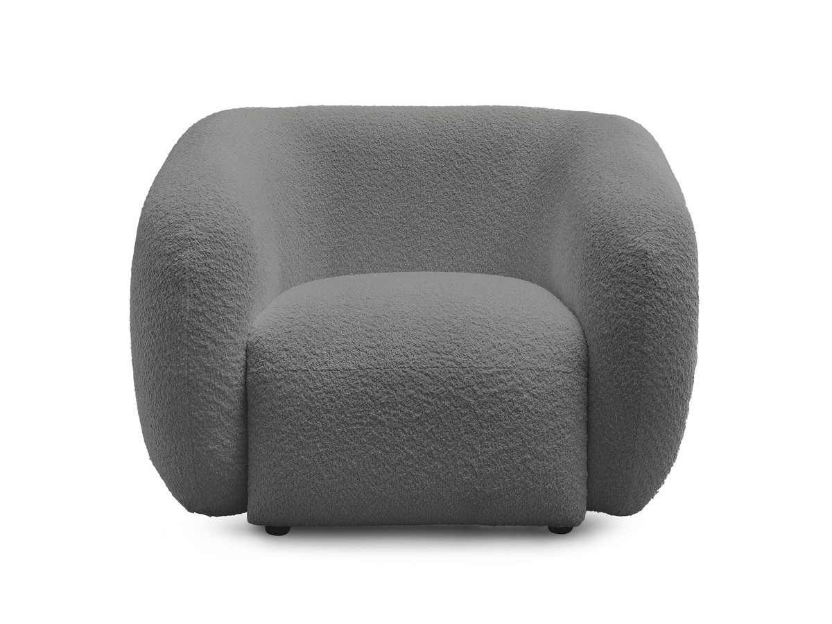 Fauteuil CELINE tissu bouclette