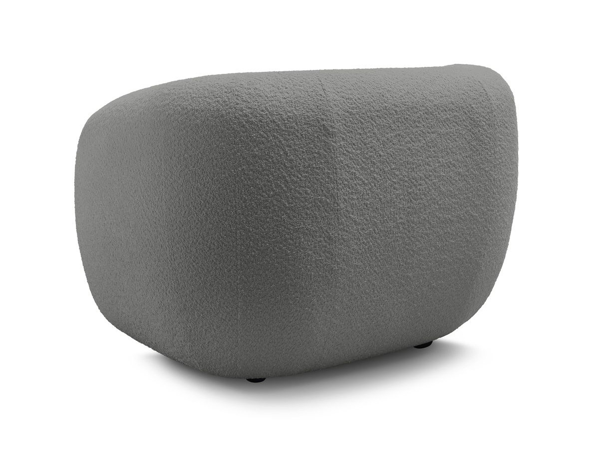 Fauteuil CELINE tissu bouclette