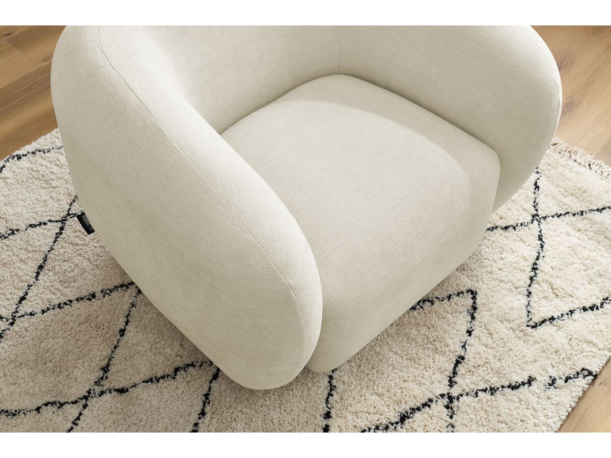 CELINE fauteuil in gladde stof