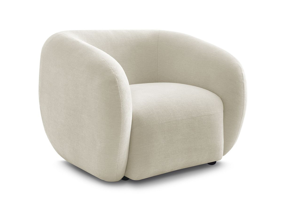 Fauteuil CELINE tissu bouclette