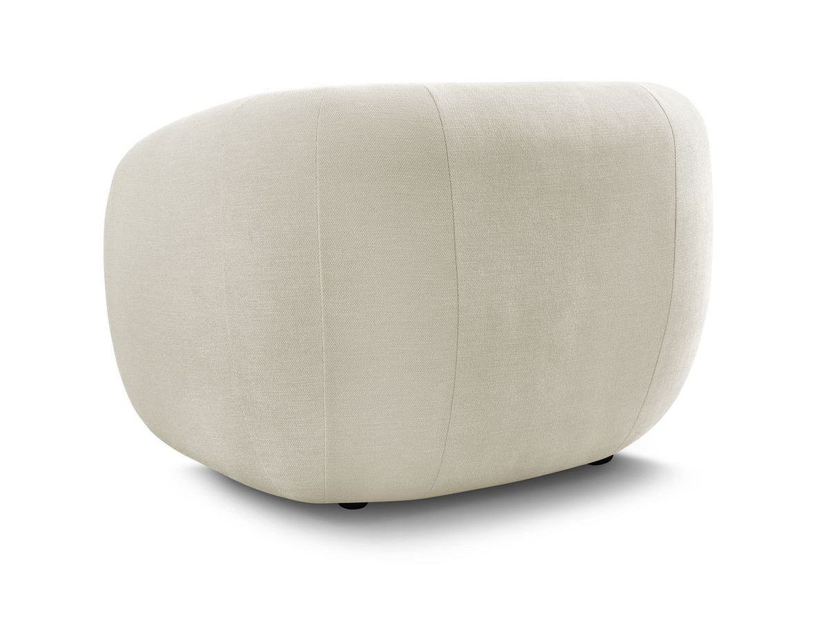 Fauteuil CELINE tissu lisse