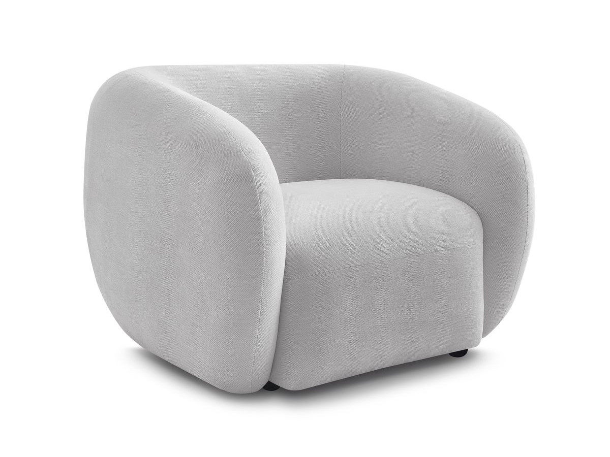 Fauteuil CELINE tissu bouclette