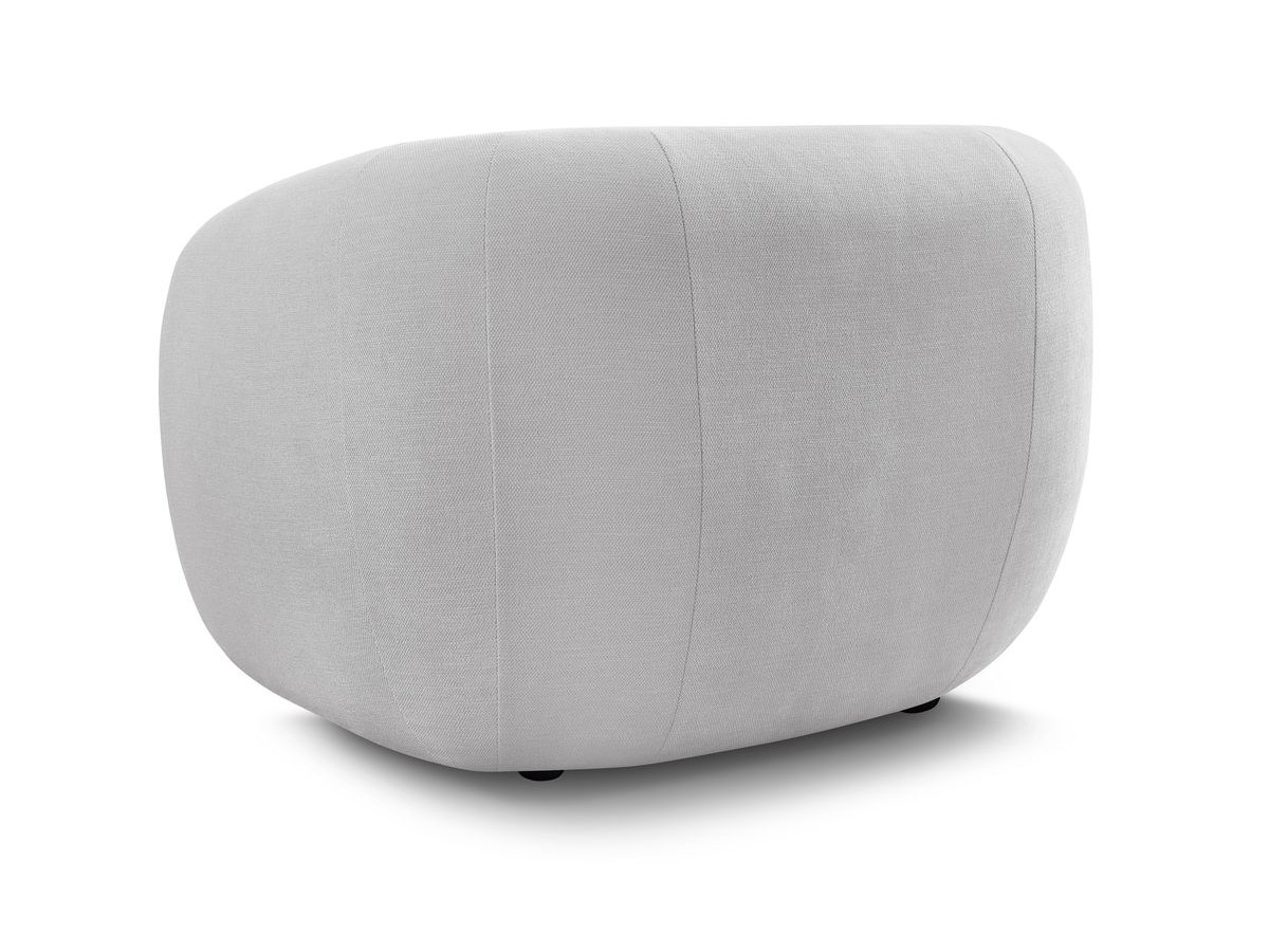 Fauteuil CELINE tissu lisse