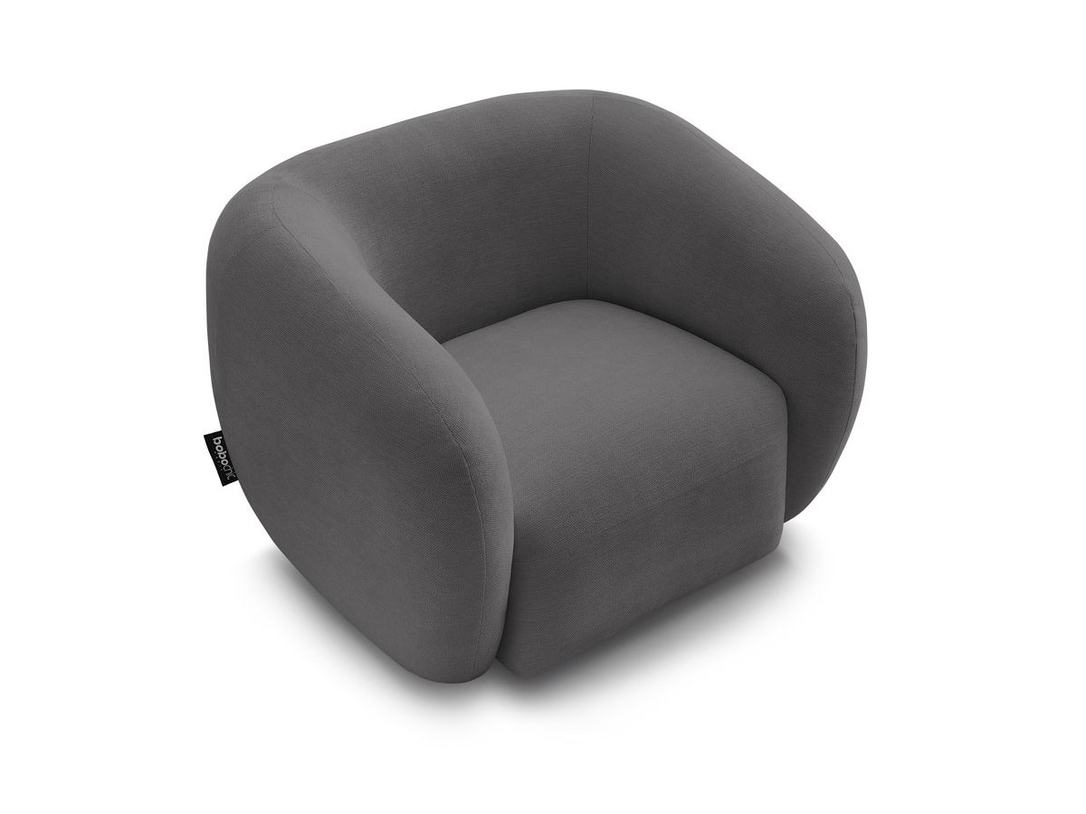 Fauteuil CELINE tissu lisse