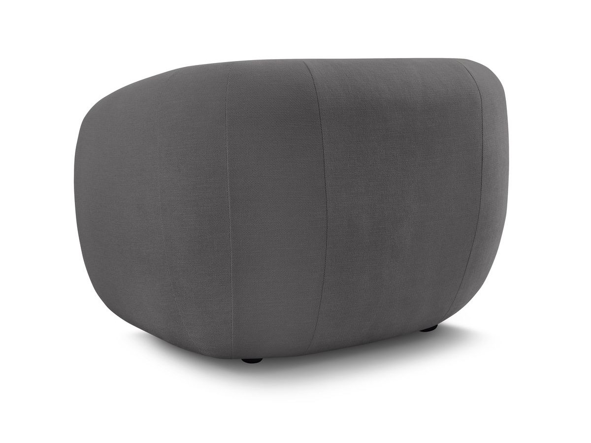 Fauteuil CELINE tissu lisse