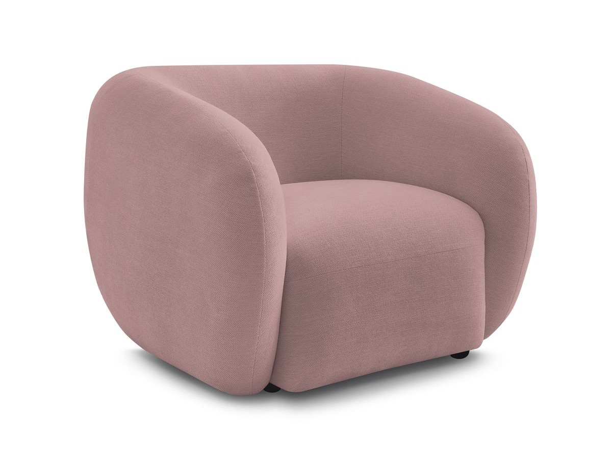 Fauteuil CELINE tissu bouclette