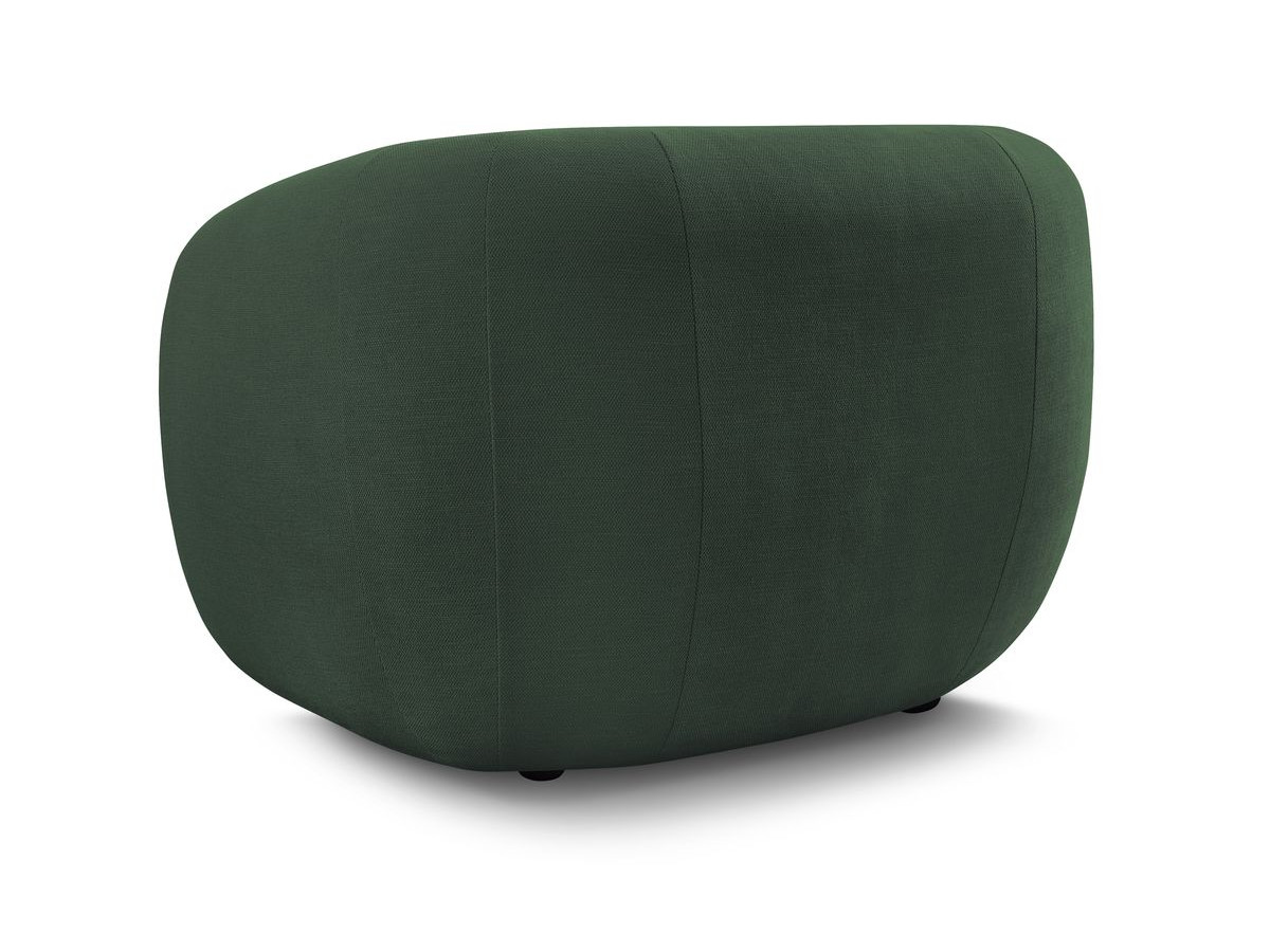 Fauteuil CELINE tissu lisse