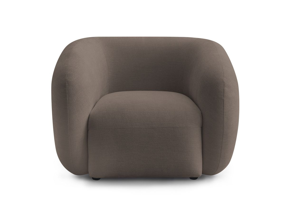 Fauteuil CELINE tissu lisse