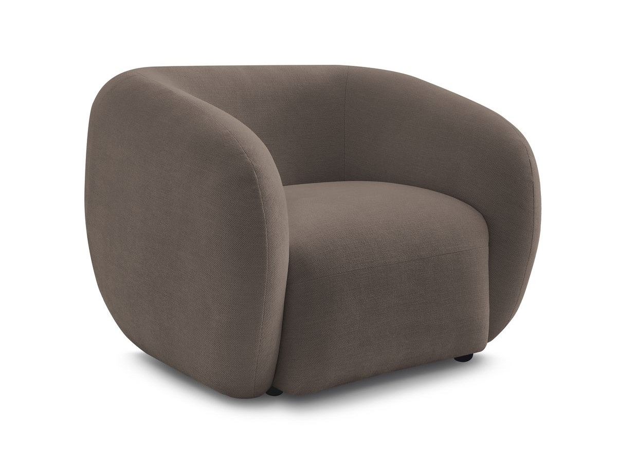 Fauteuil CELINE tissu bouclette