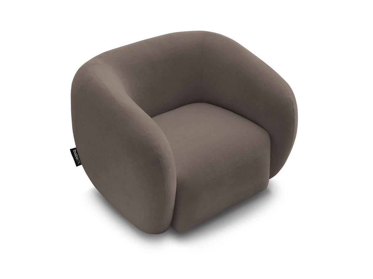 Fauteuil CELINE tissu lisse