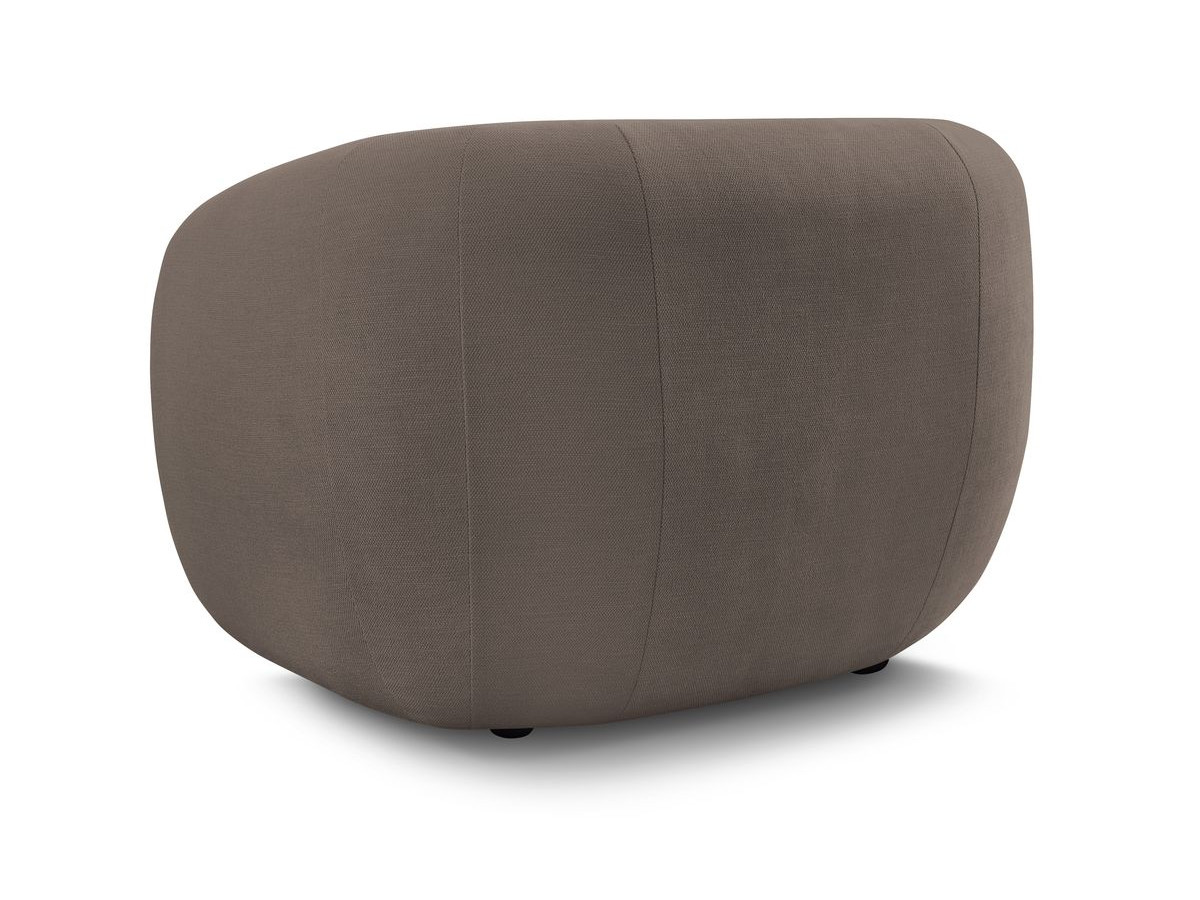 Fauteuil CELINE tissu lisse