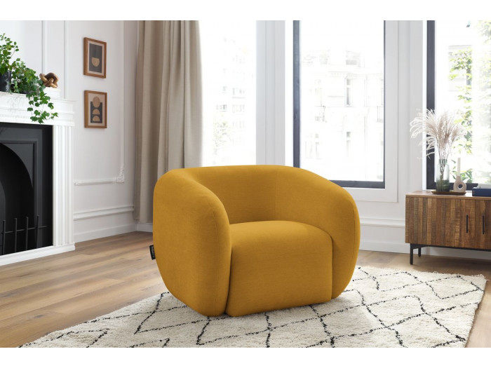 Fauteuil CELINE tissu