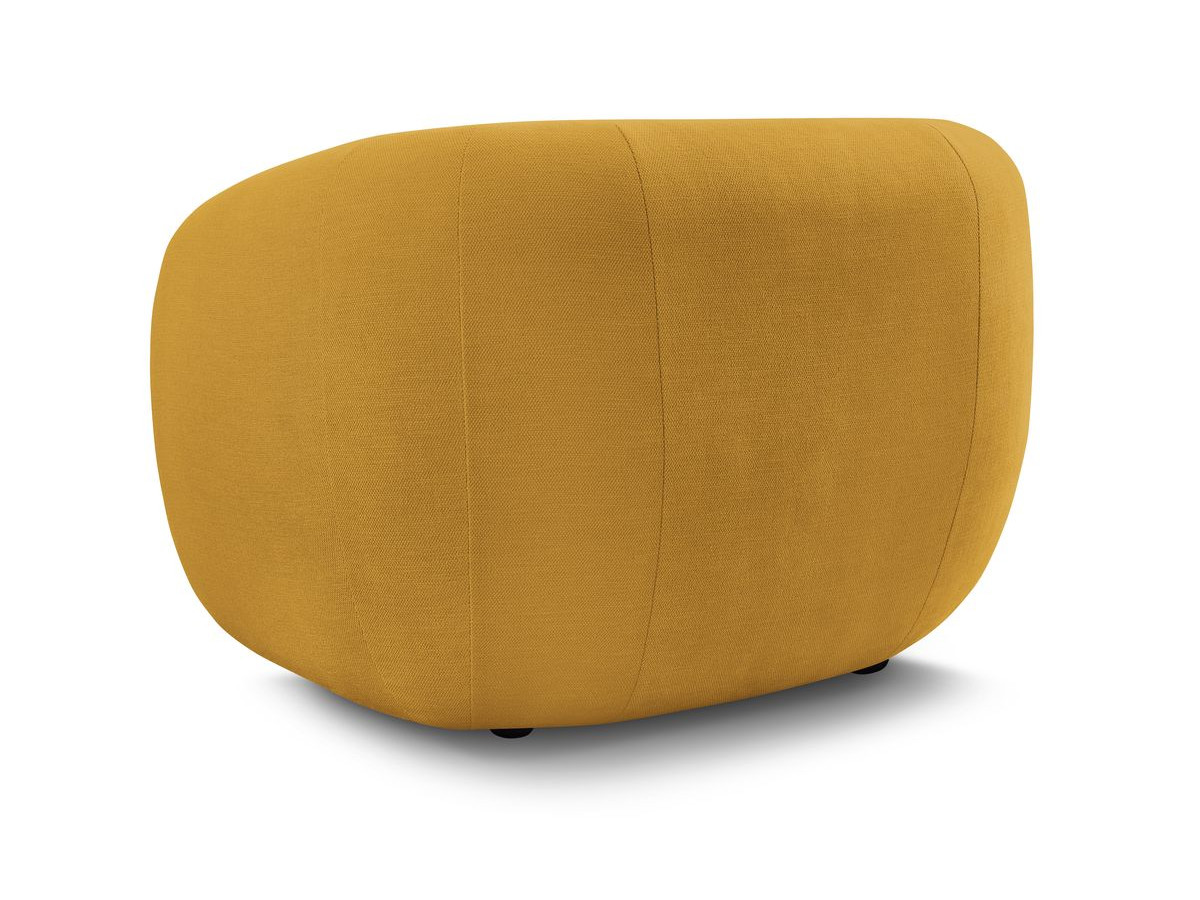 Fauteuil CELINE tissu lisse