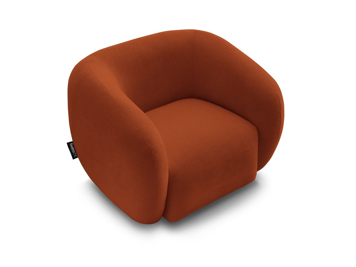 Fauteuil CELINE tissu lisse