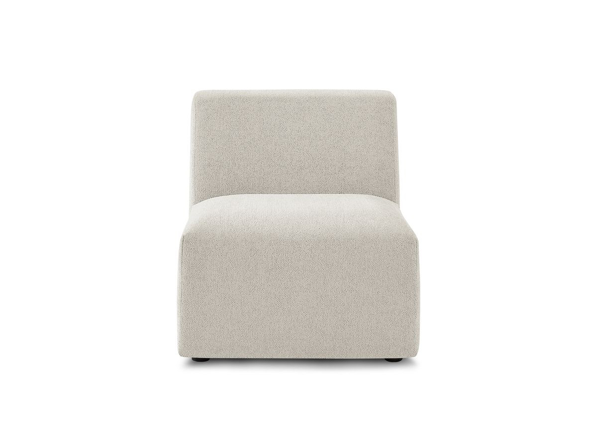 Chauffeuse 1 place sans accoudoir pour canapé modulable GUSTAVE