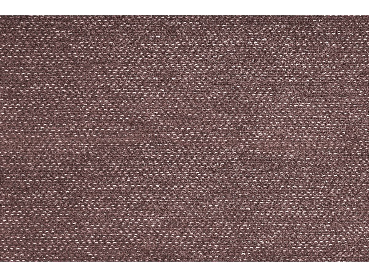 Canapé d'angle fixe EVEREST tissu chiné - Orange - Angle droit - 10 coussins