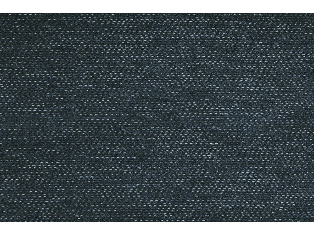 Canapé d'angle fixe EVEREST tissu chiné - Orange - Angle droit - 10 coussins
