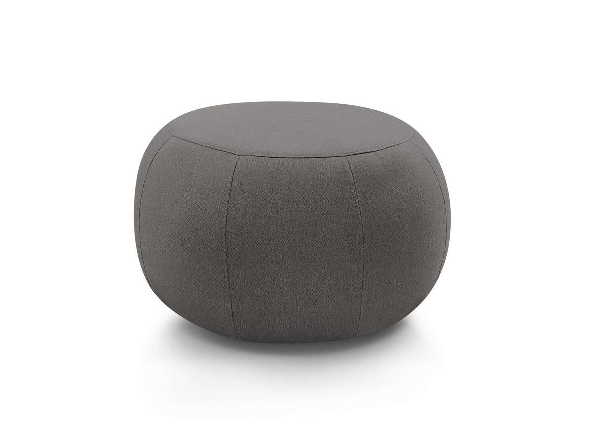 Pouf ALESIA tissu chiné