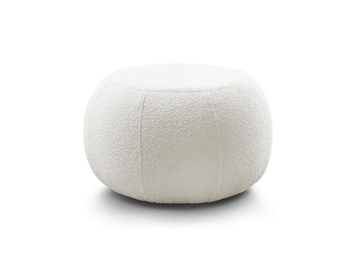 Pouf ALESIA tissu chiné