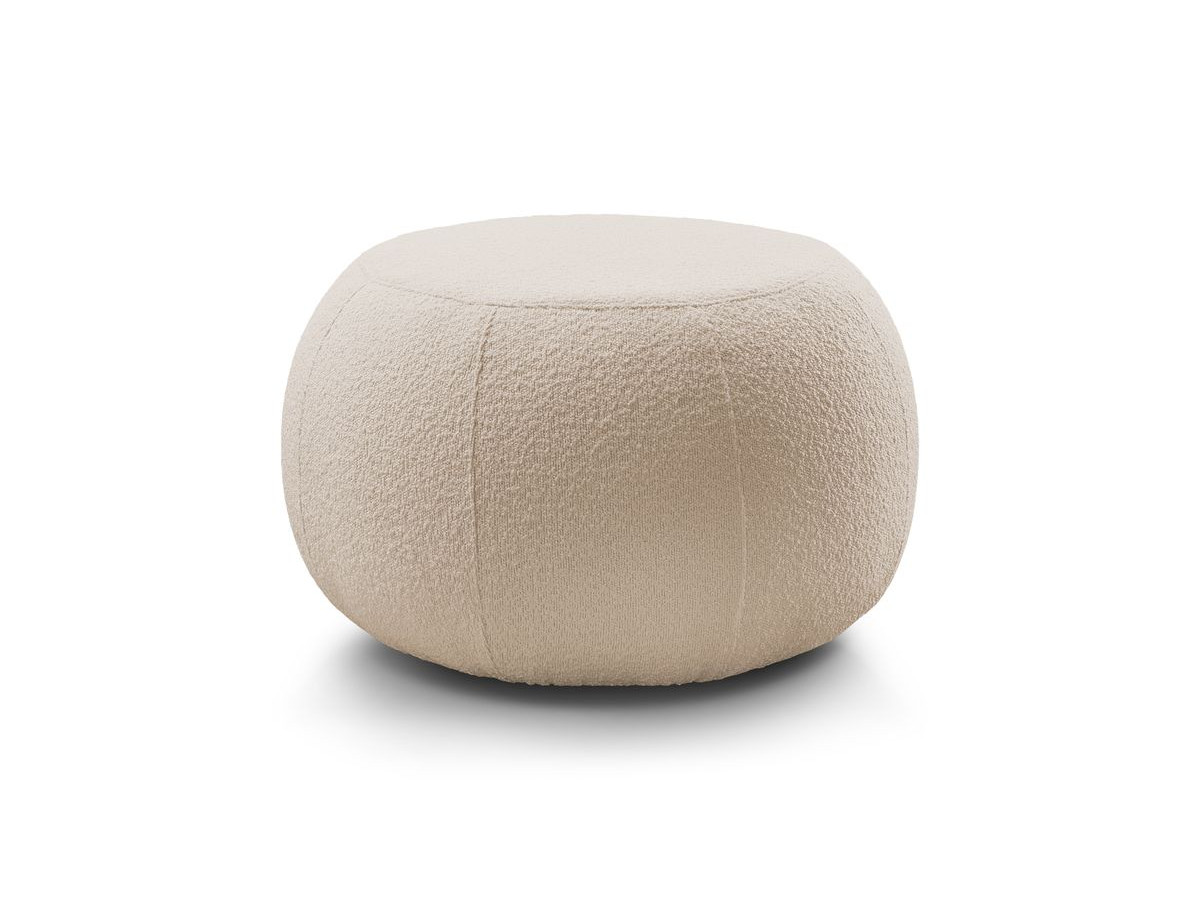 Pouf ALESIA tissu chiné