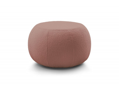 Pouf ALESIA tissu bouclette