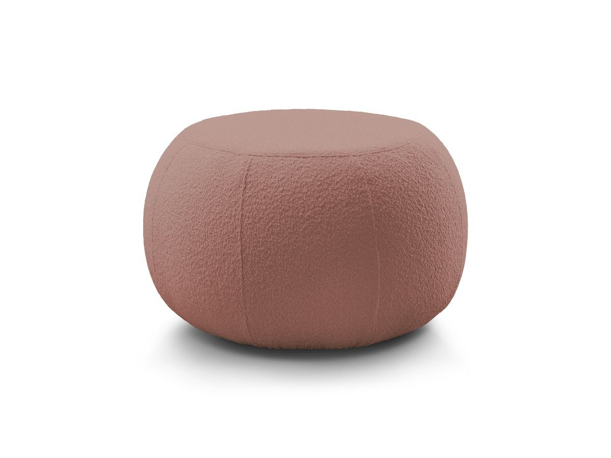 Pouf ALESIA tissu bouclette