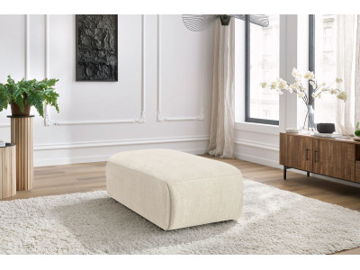 Pouf petit JEANNE tissu velours