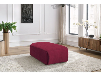 Pouf petit JEANNE tissu velours