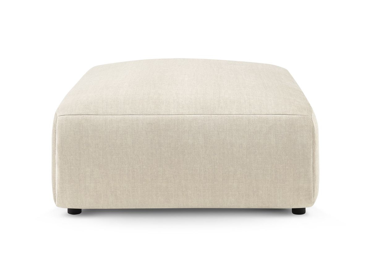 Pouf grand JEANNE tissu velours